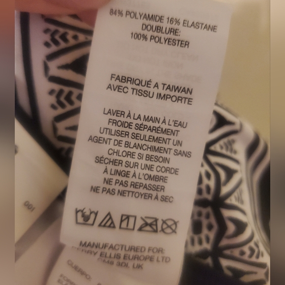 Jag Black Noir High Neck Bra/ Bikini Halter Top Criss-Cross Strap Back S… - Picture 10 of 10